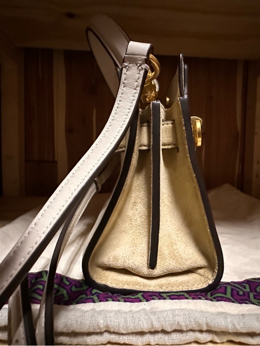 TORY BURCH PETITE LEE RADZIWILL DOUBLE BAG - Picture 6 of 8